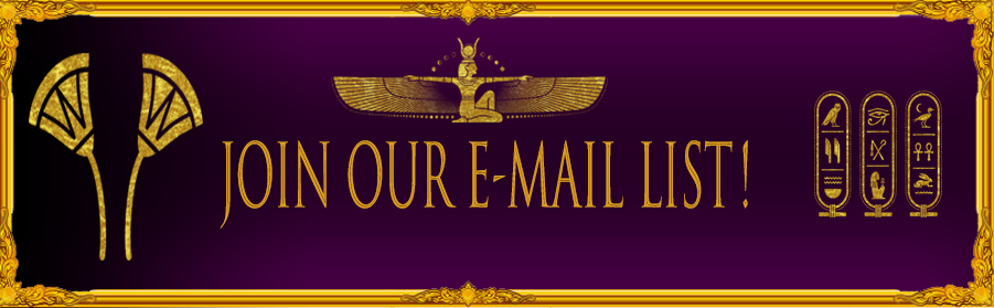 Sign up to our E-mail List